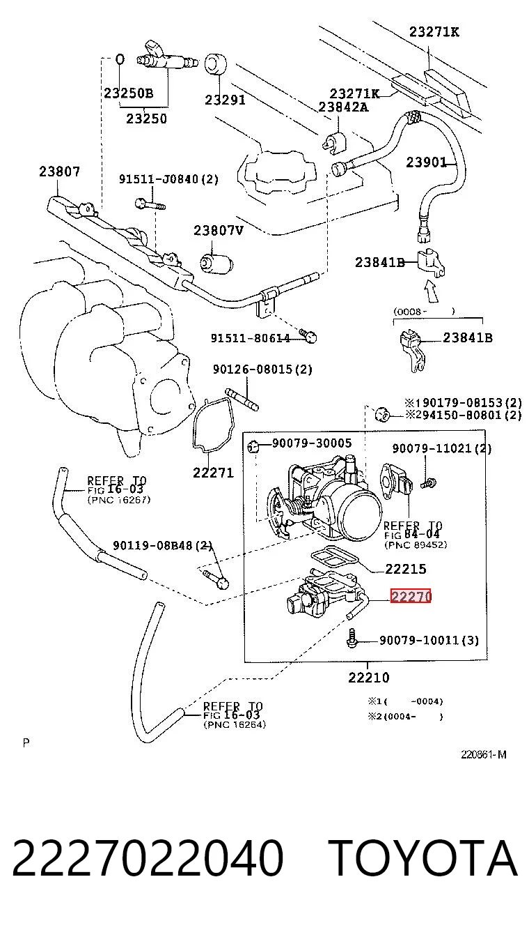 2227022040 Toyota РХХ