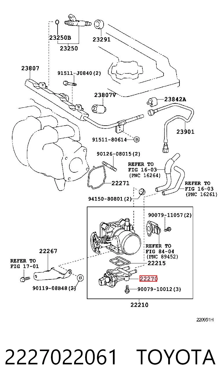 2227022061 Toyota РХХ