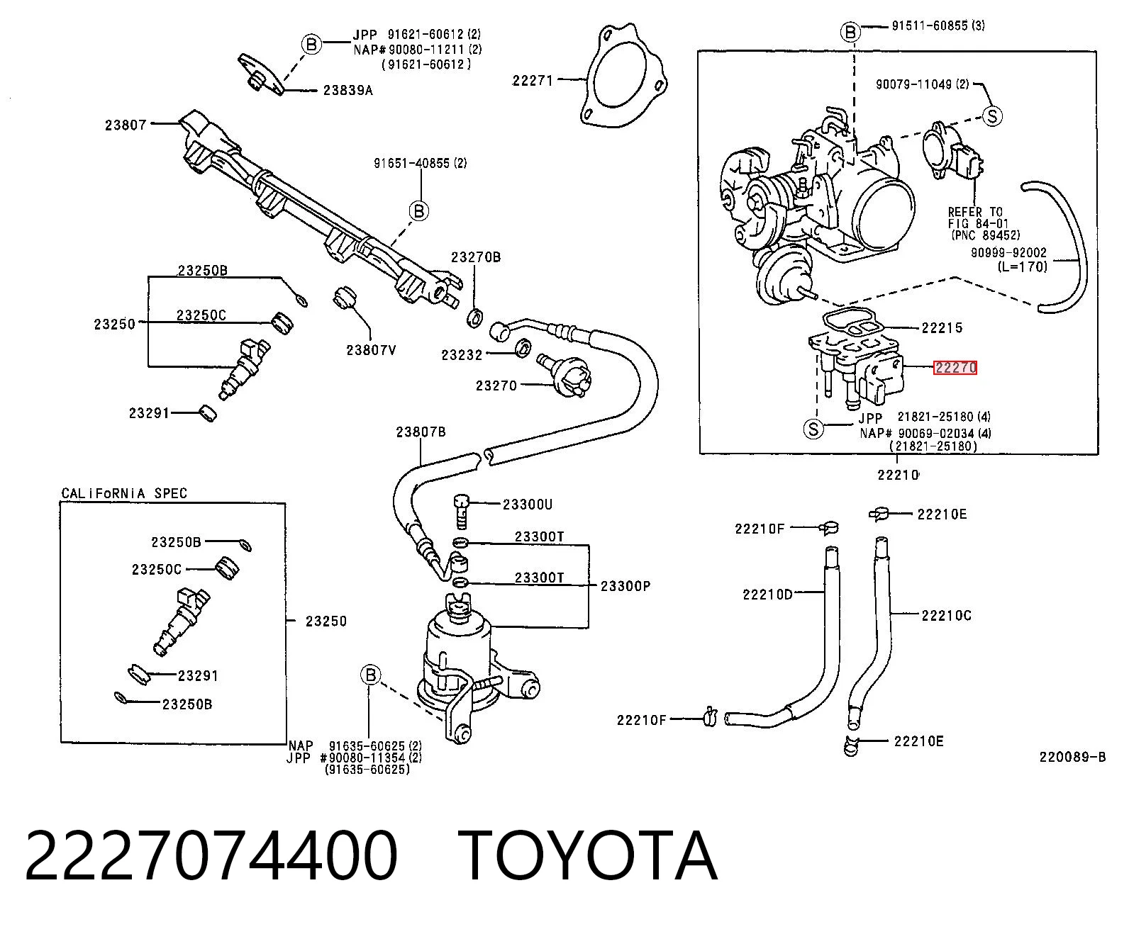2227074400 Toyota РХХ