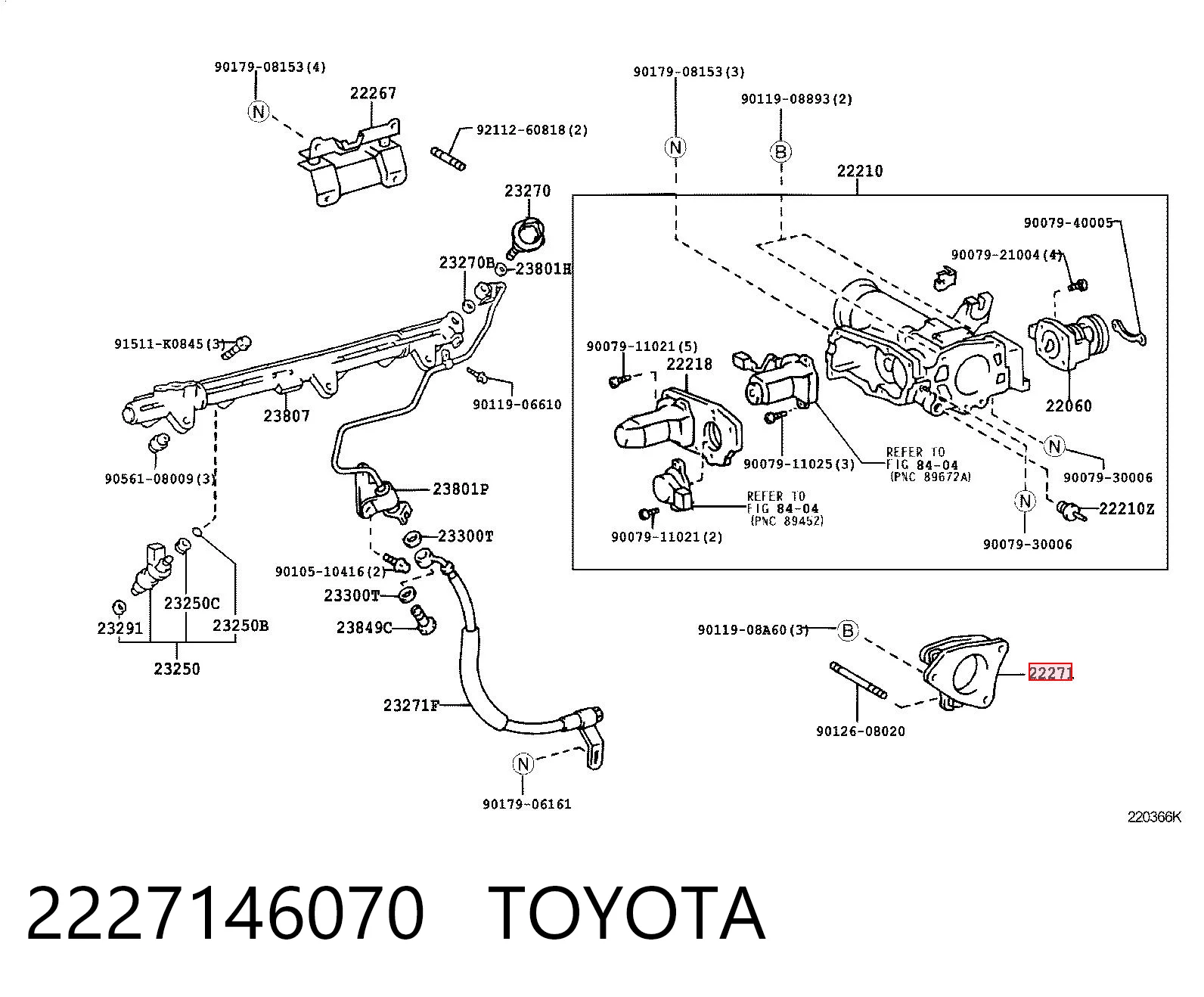 2227146070 Toyota