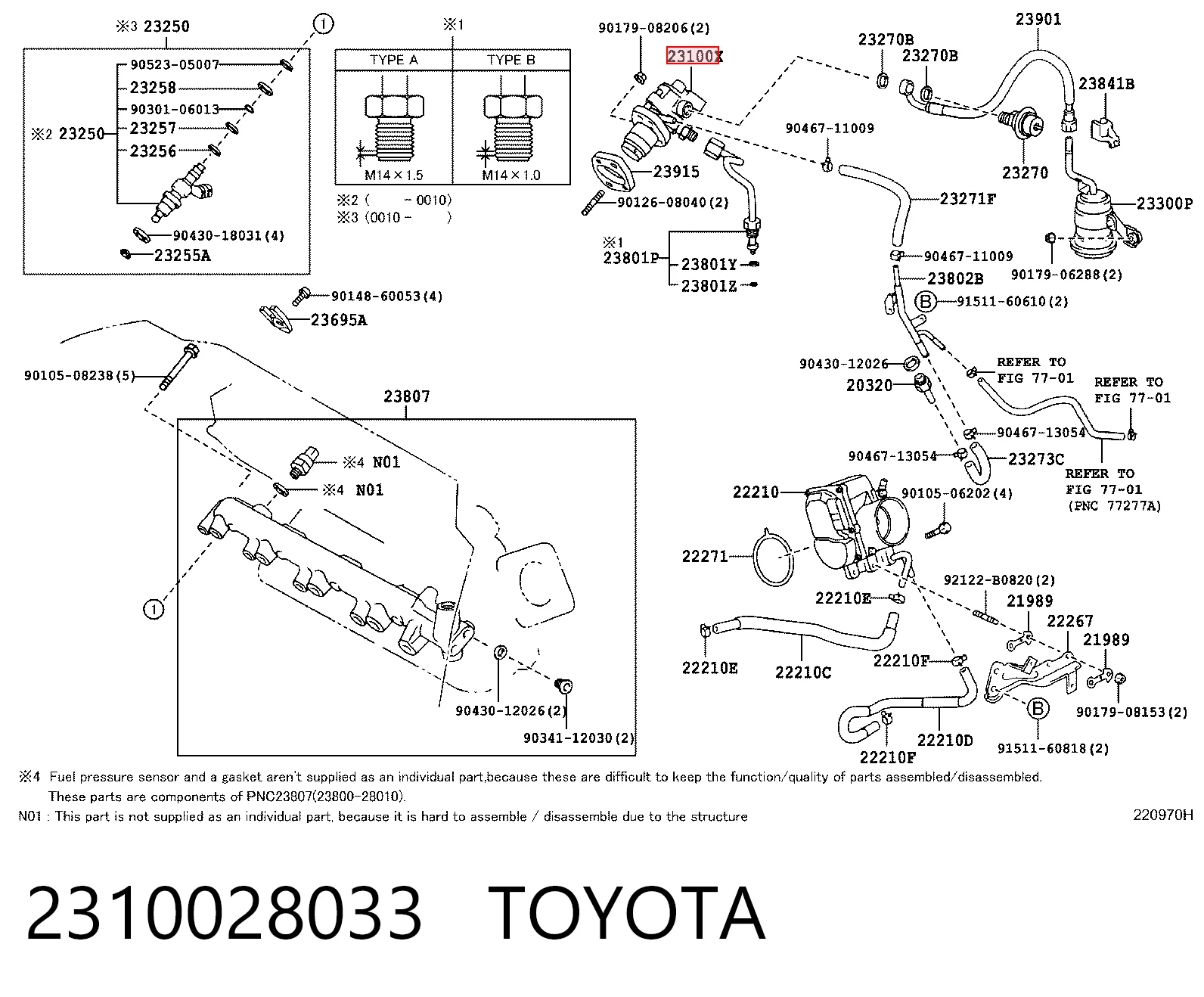 2310028033 Toyota Насос паливний високого тиску (ПНВТ)