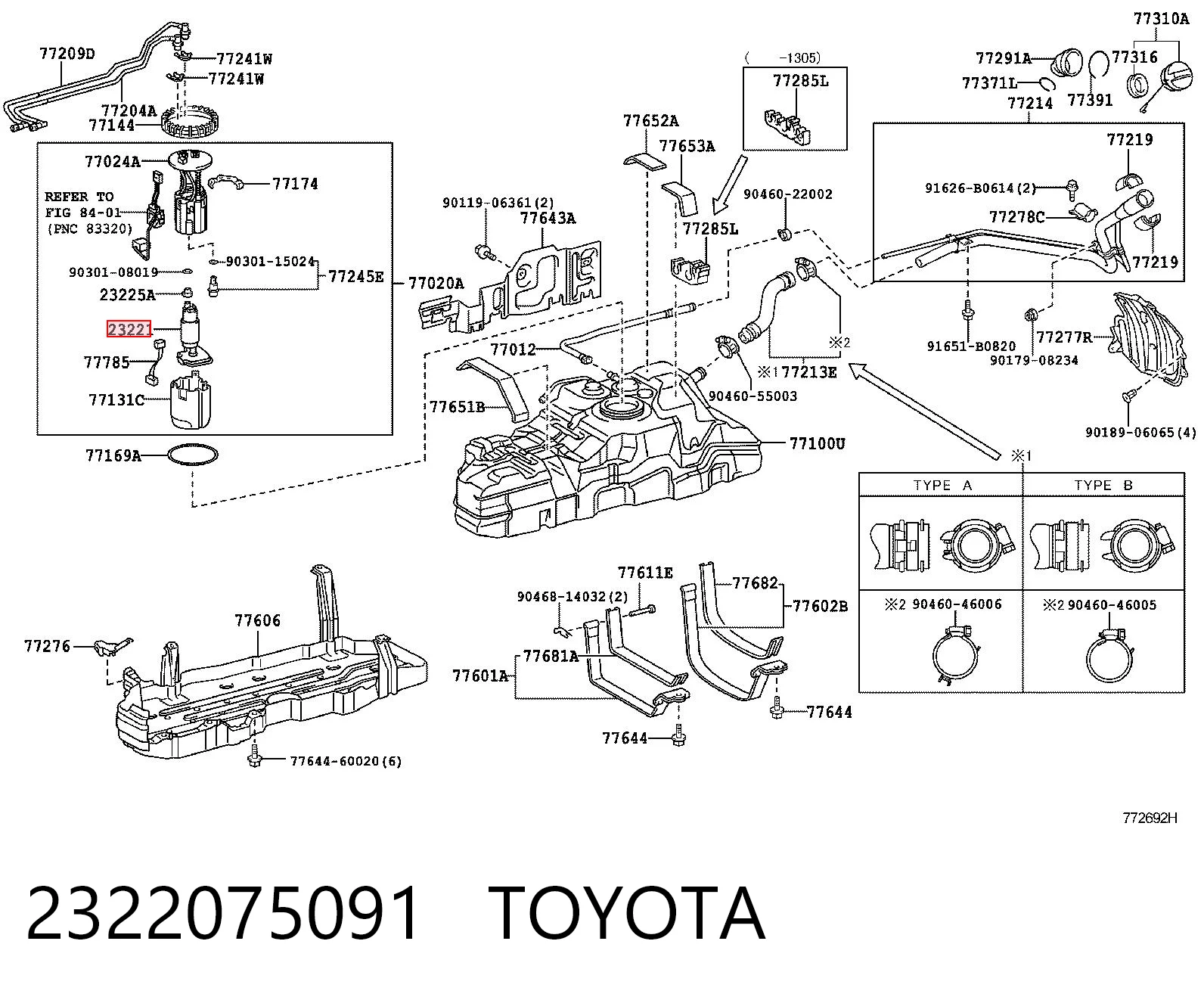 2322075091 Toyota 