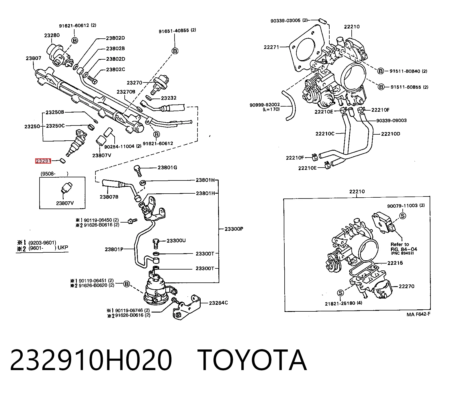 Ущільнююче кільце форсунок інжектора Lexus LX 470 позашляховик (UZJ100) (2002 - 2007) ціна, від 1.50 USD