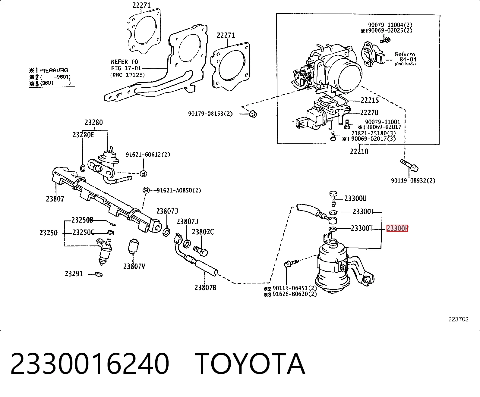 MB868463 Mitsubishi Фільтр палива