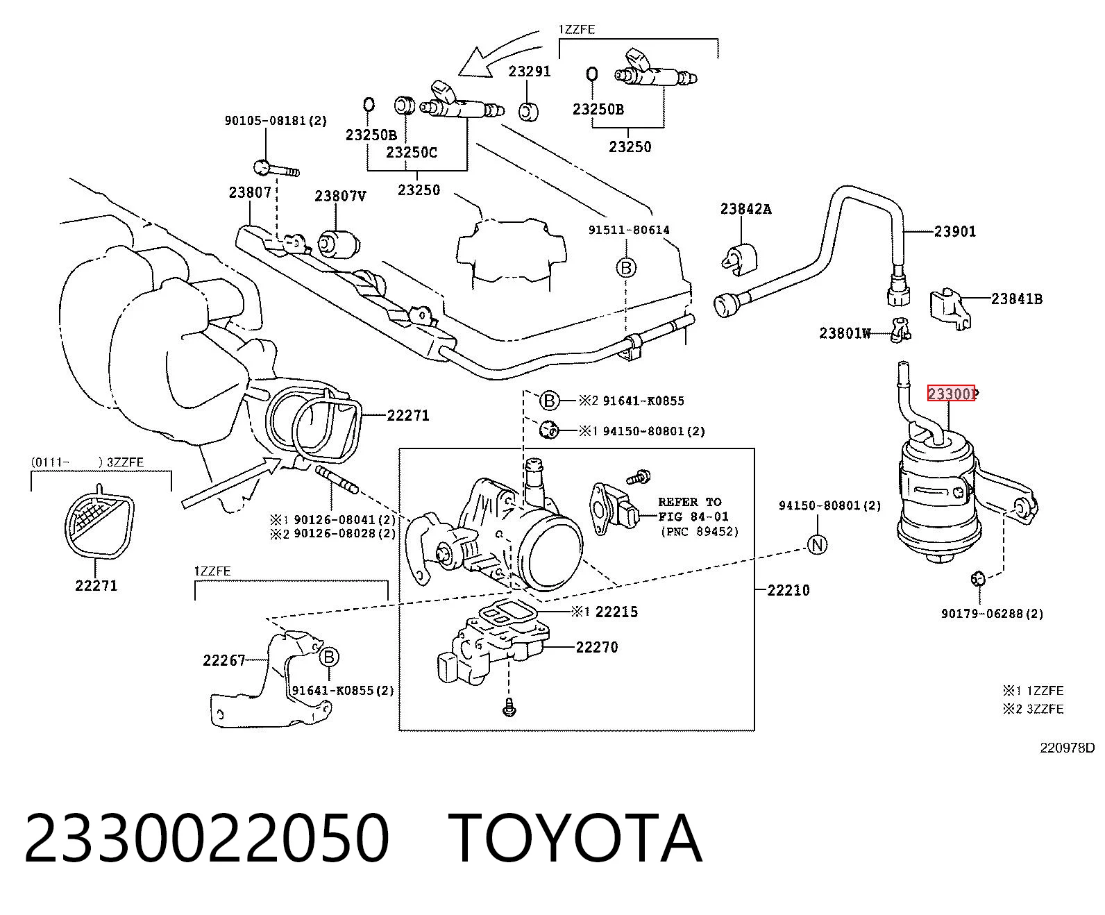 2330022050 Toyota