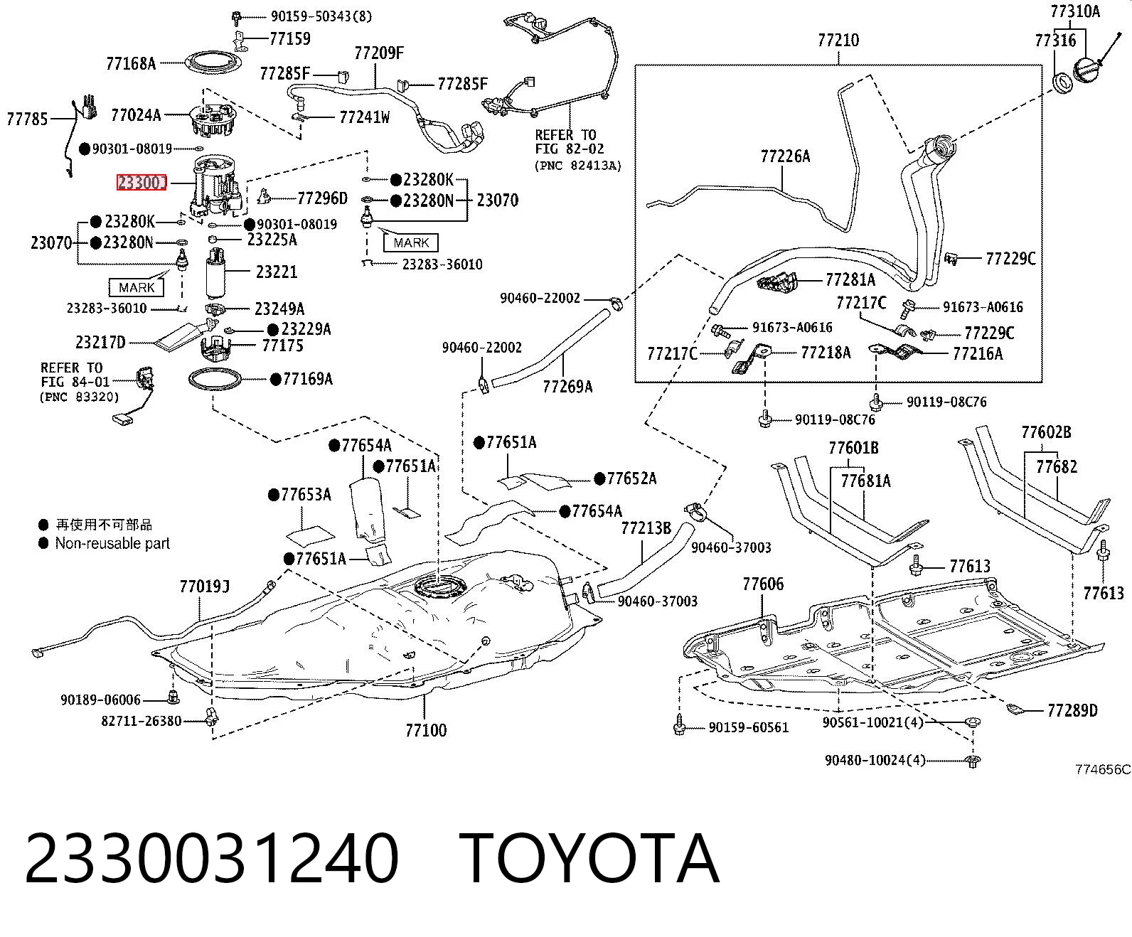 2330031240 Toyota 