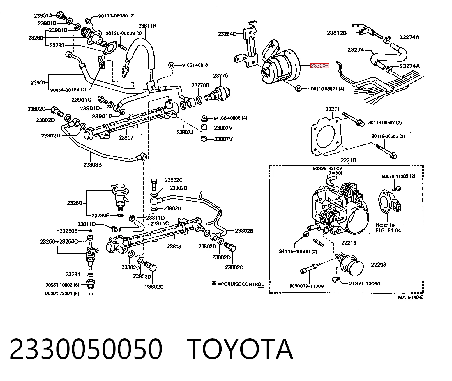 2330050050 Toyota