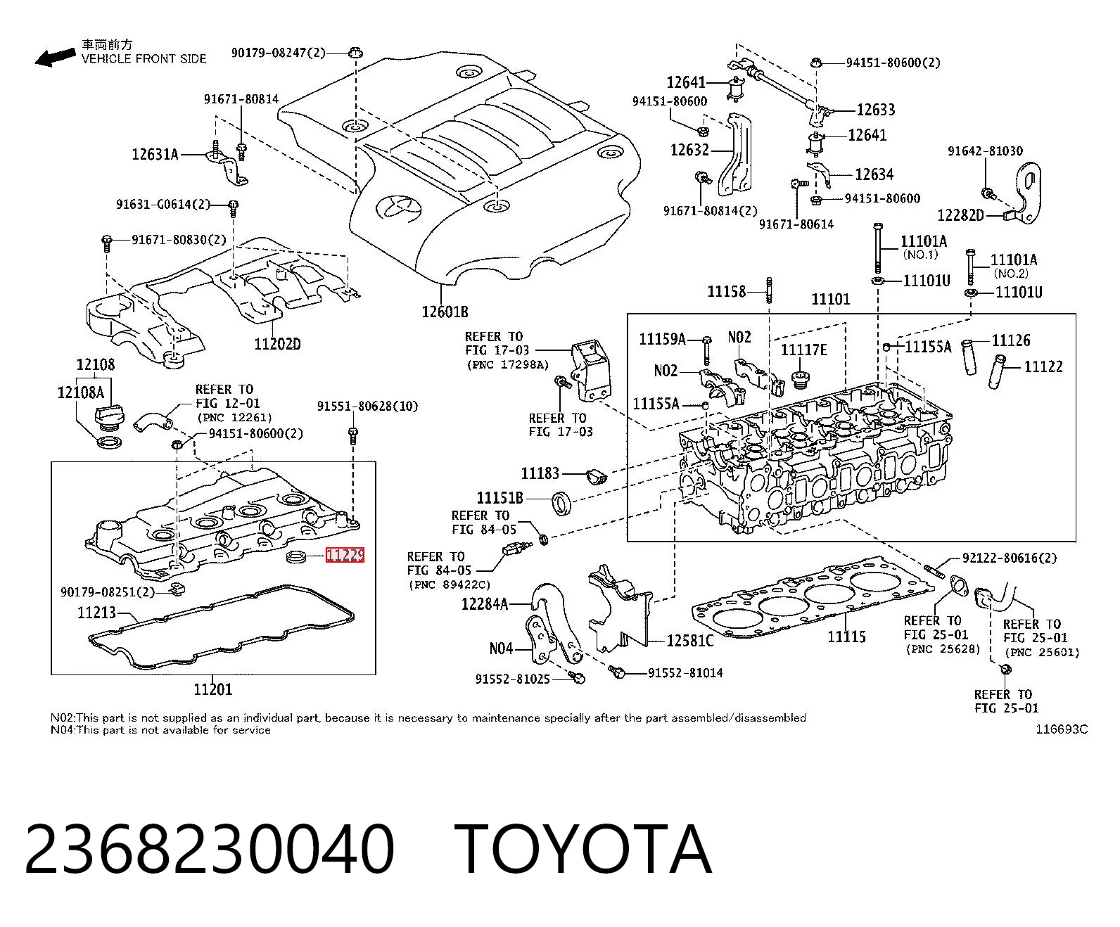 2368230040 Toyota 