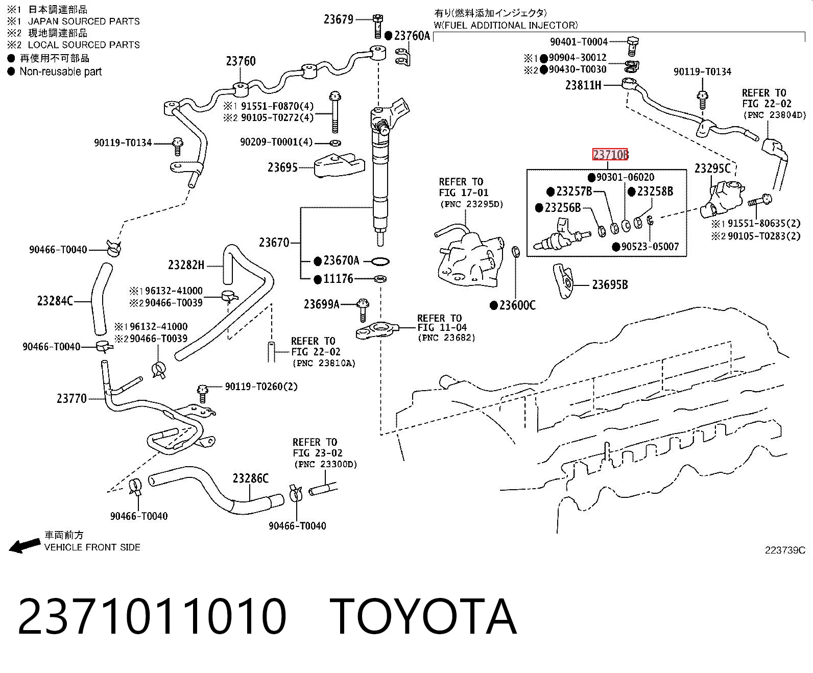 2371011010 Toyota