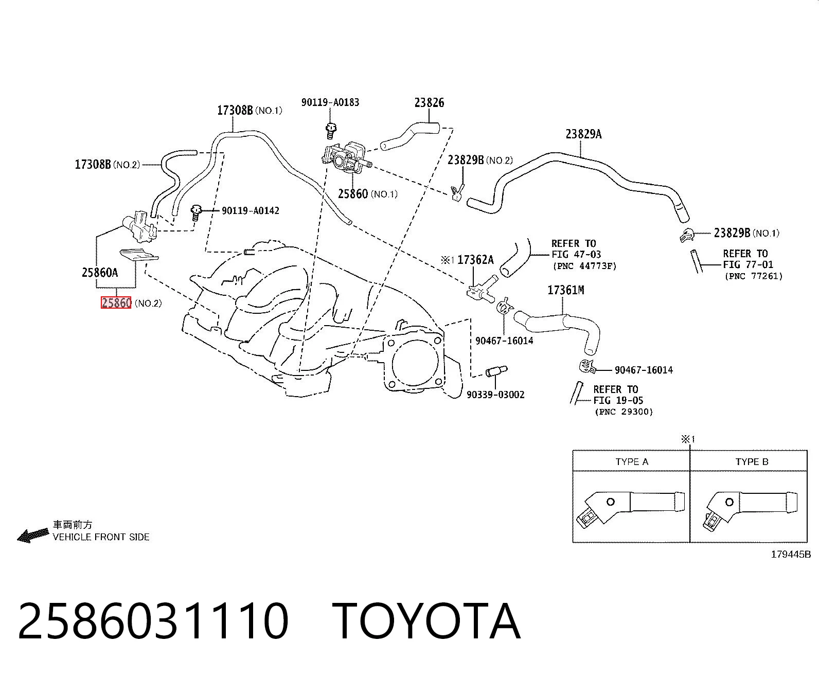 2586031110 Toyota 