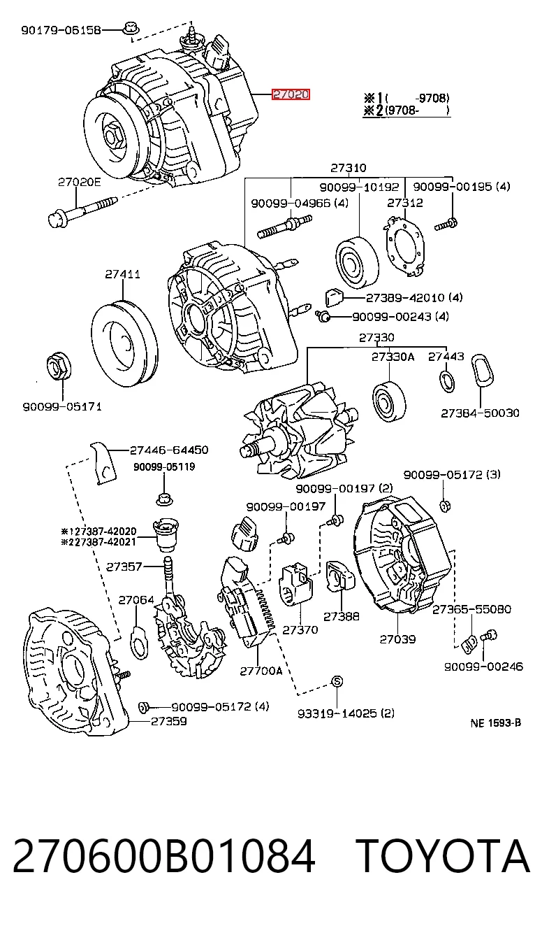 Генератор AS/Auto Storm A6457S ціна, від 171.33 USD