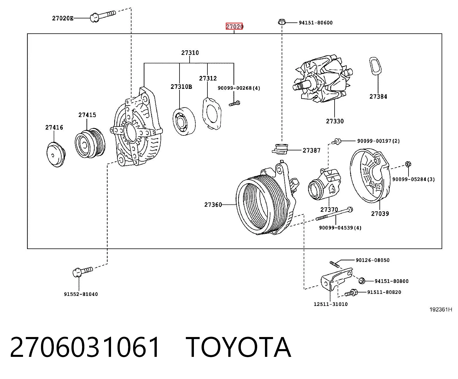 AL3356X Bosch Авто генератор