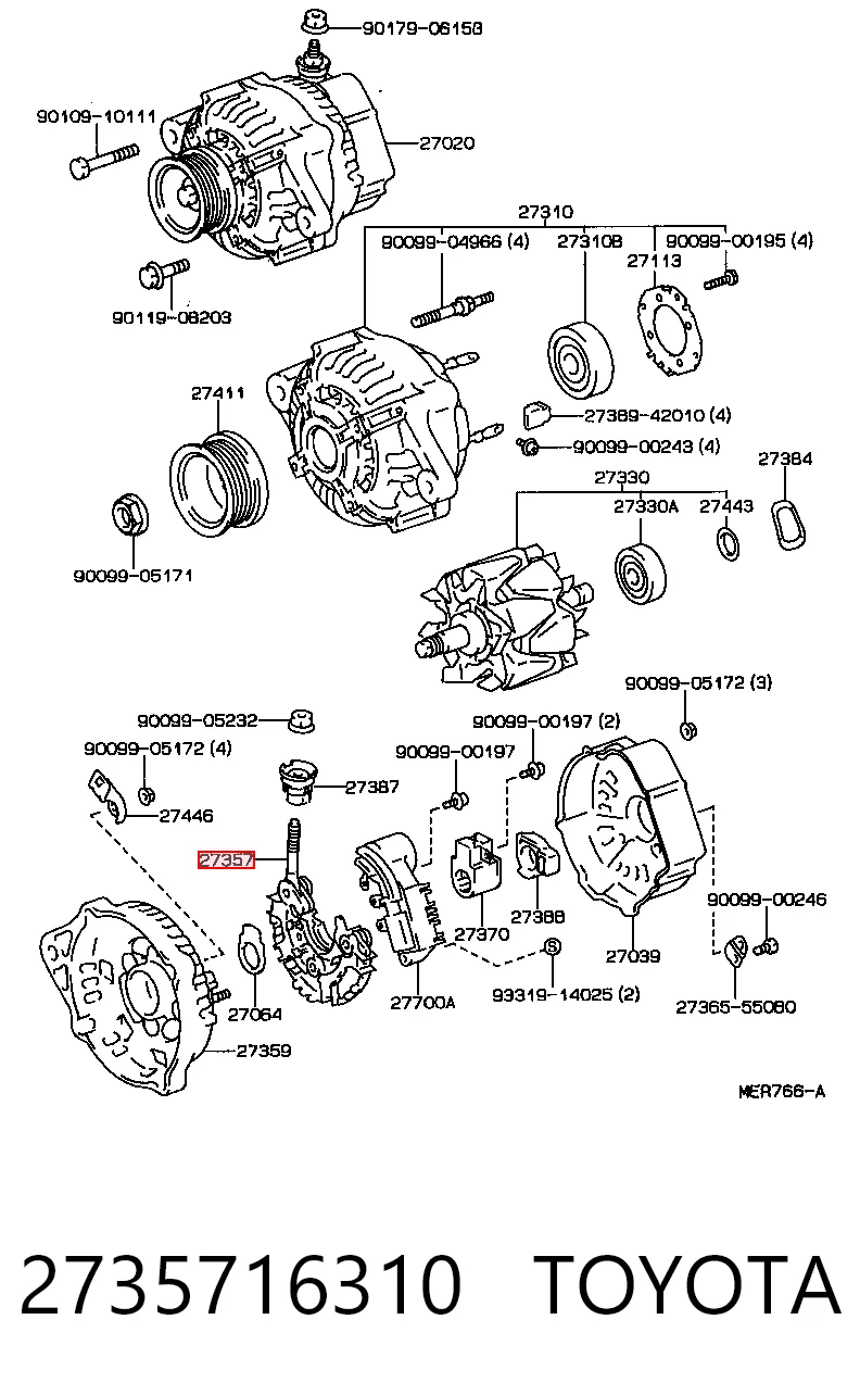 Міст доданий генератора REMA-PARTS 133672 ціна, від 14.82 USD