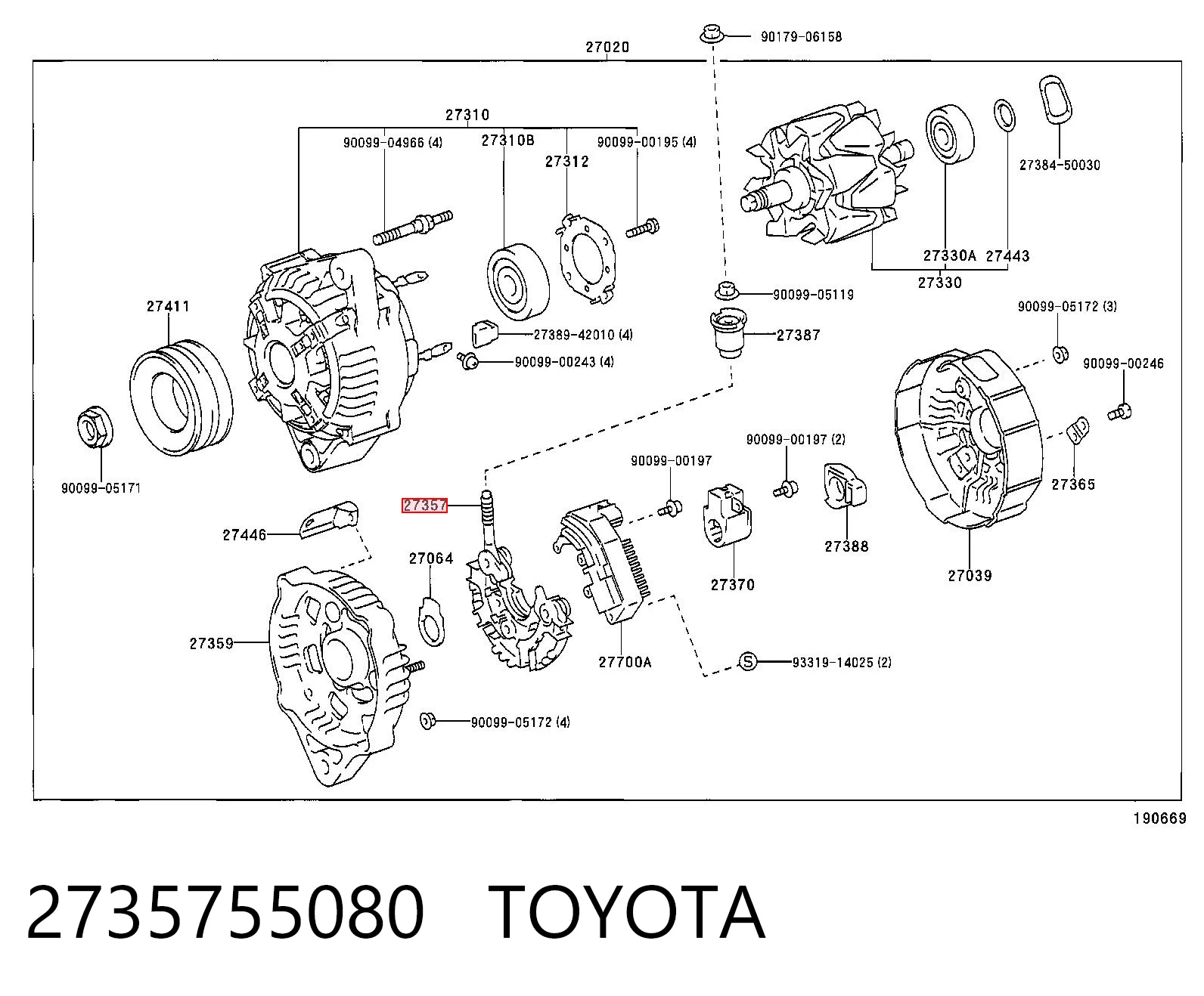 Купити 133672 REMA-PARTS Діодний міст