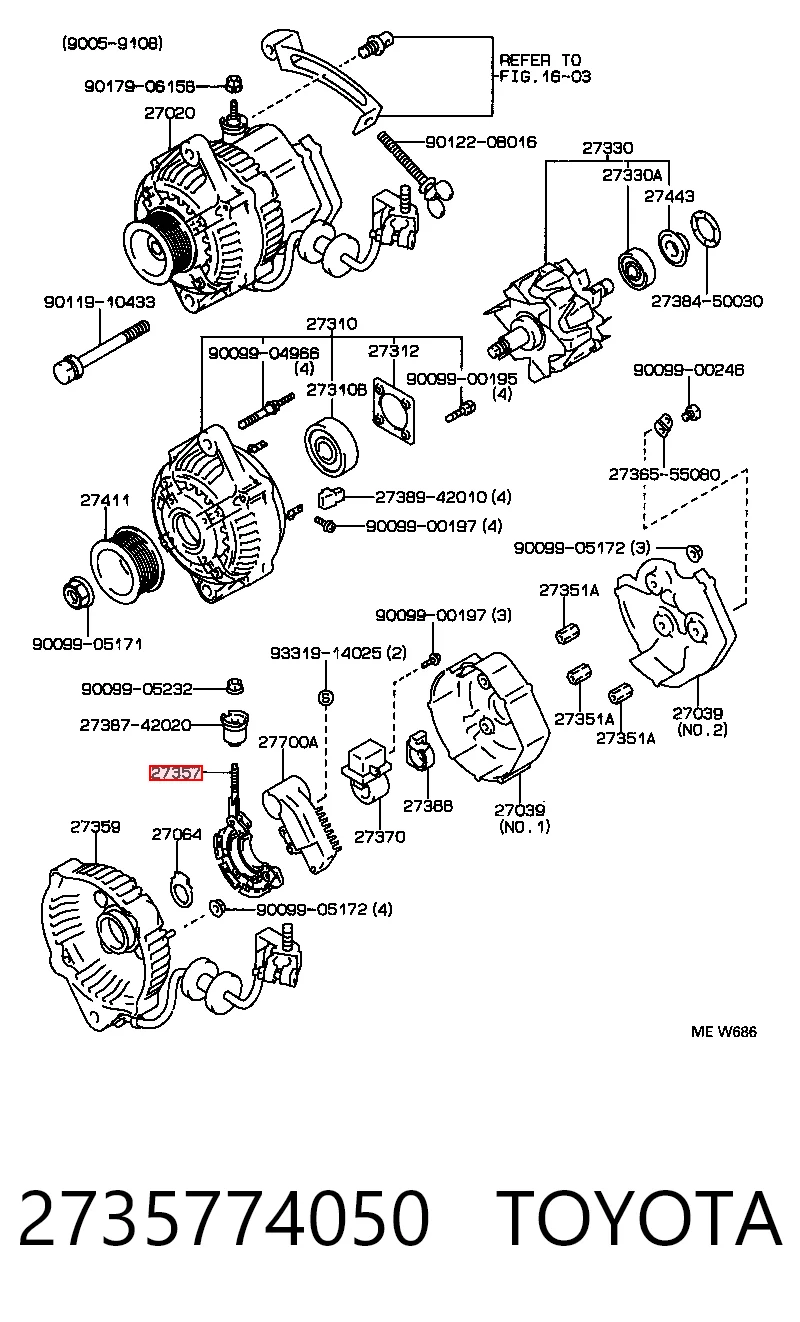 Міст доданий генератора REMA-PARTS 133672 ціна, від 14.82 USD