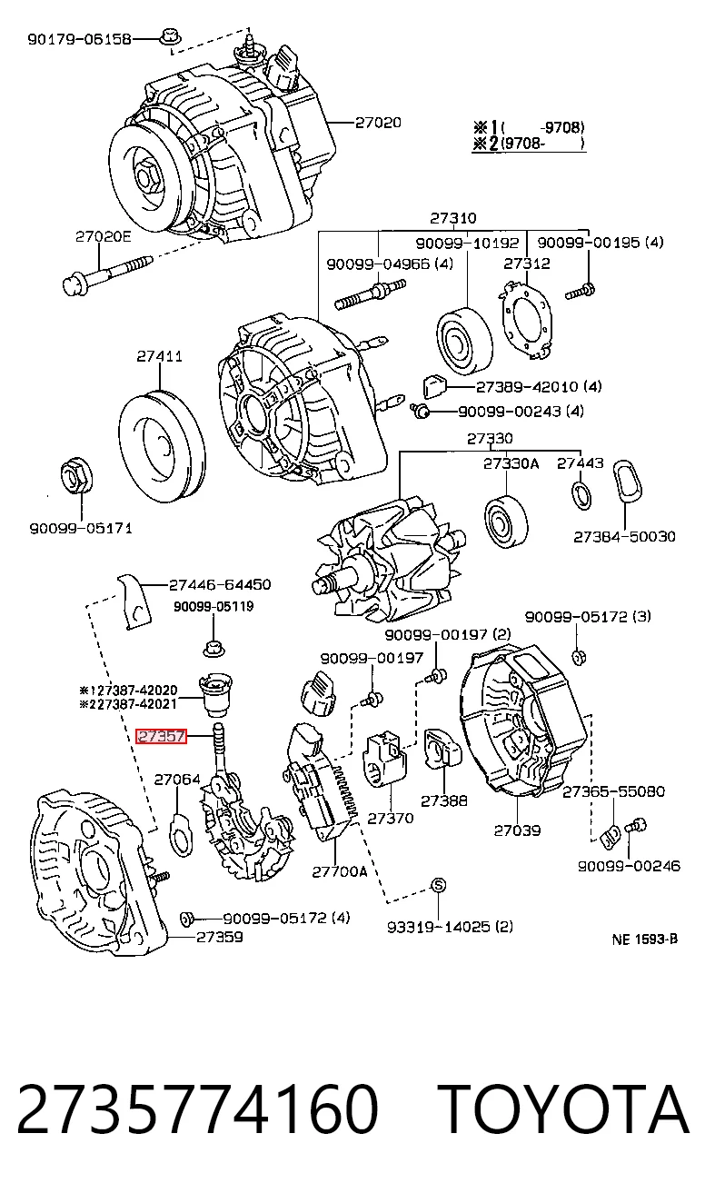 Діодний міст 133672 REMA-PARTS