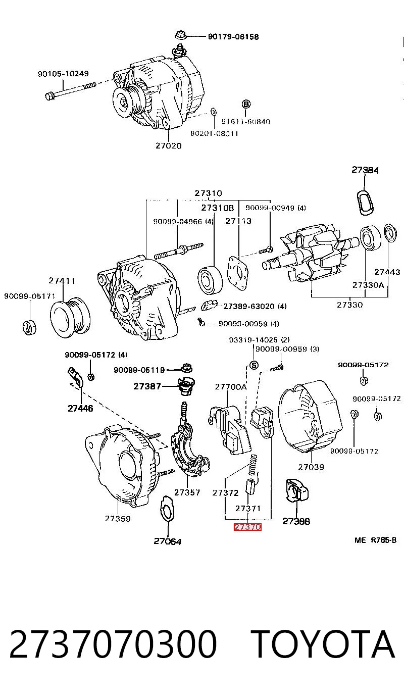 2737070300 Toyota