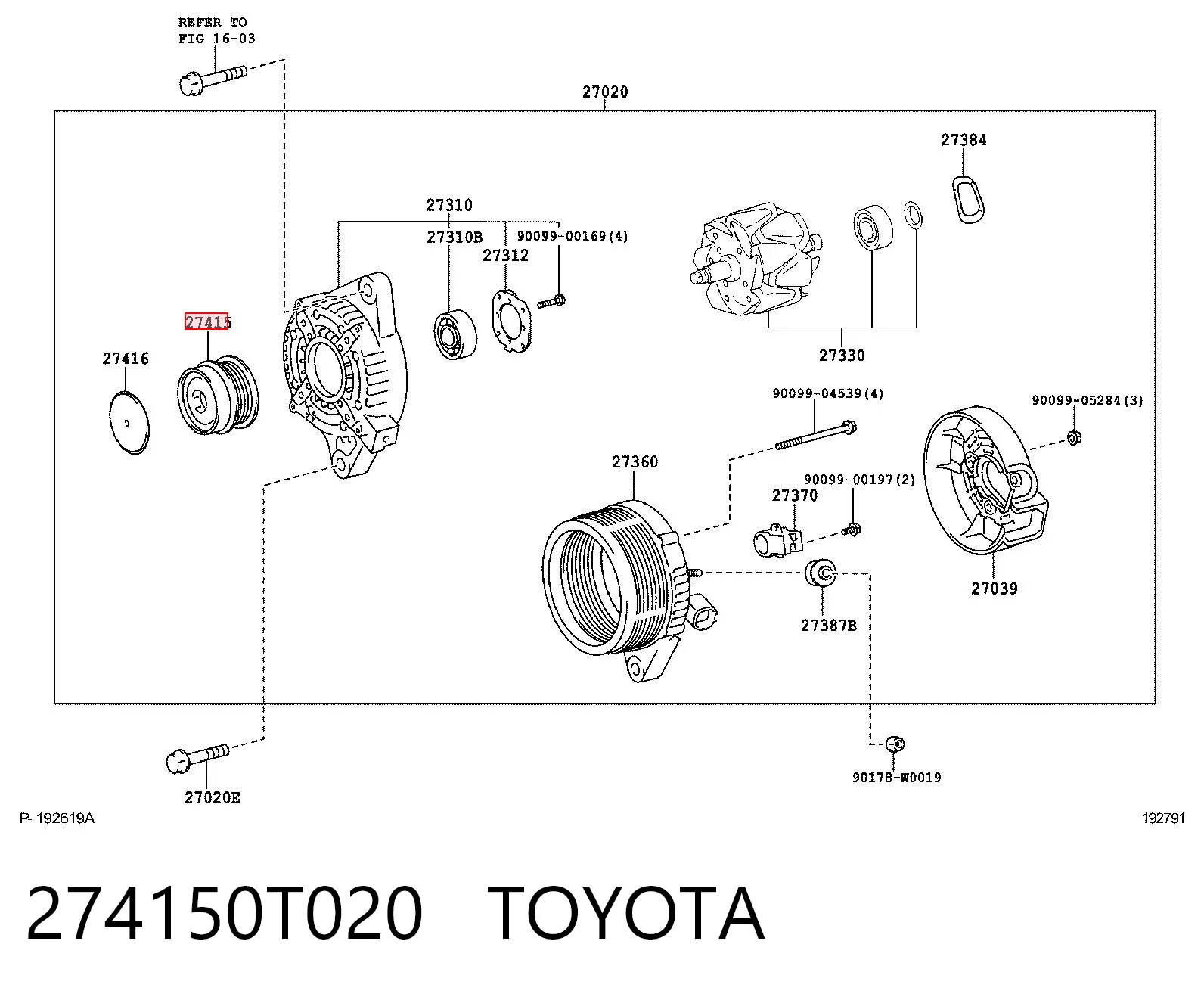Купити 592074 VALEO Шків генератора