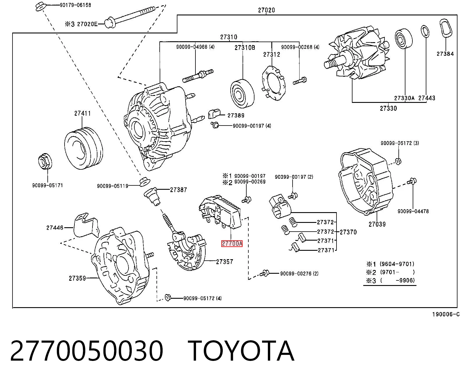 Реле регулятор генератора ASR 135734