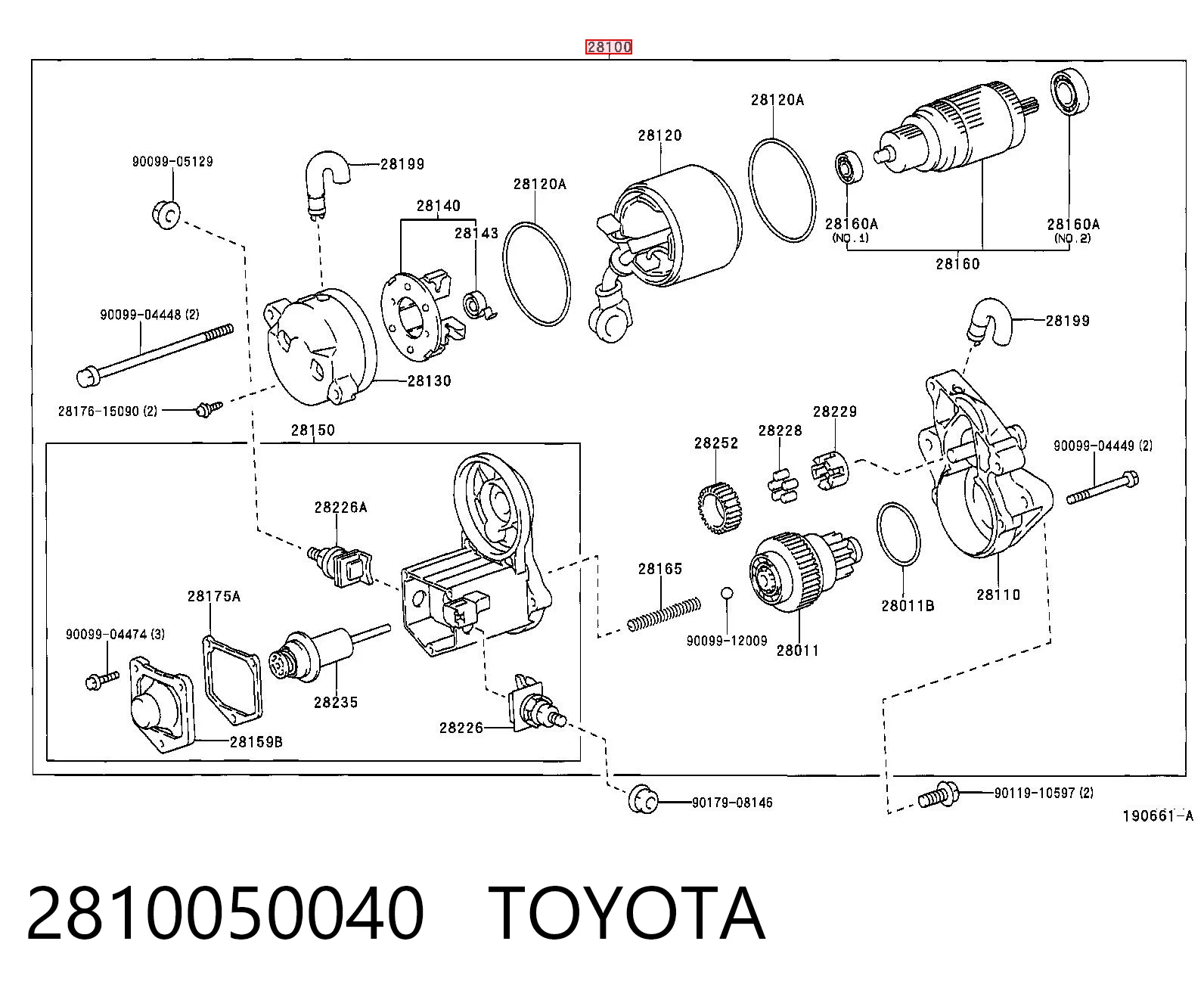 2810050040 Toyota