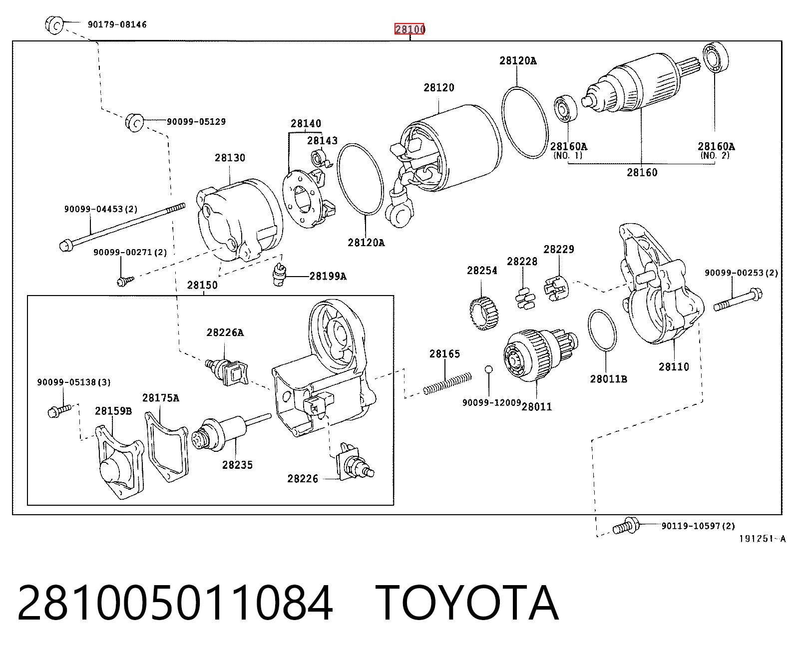 Стартер Lexus GS седан (JZS160) (1997 - 2005) ціна, від 315.51 USD
