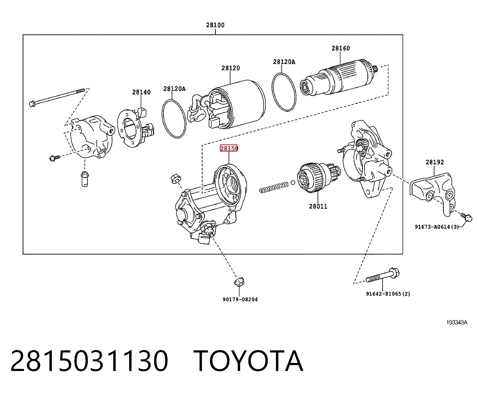 2815031130 Toyota