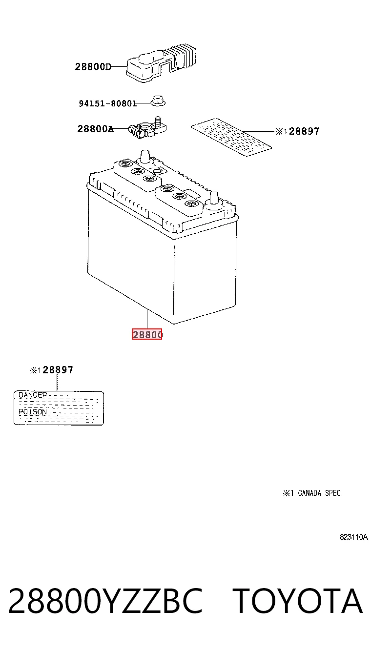 Батарея акумуляторна VAG 4A0915105B ціна, від 134.91 USD