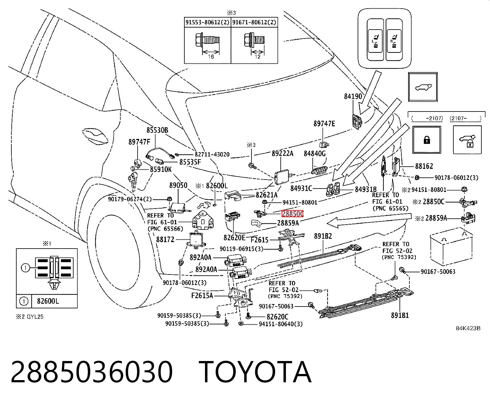 2885036030 Toyota 