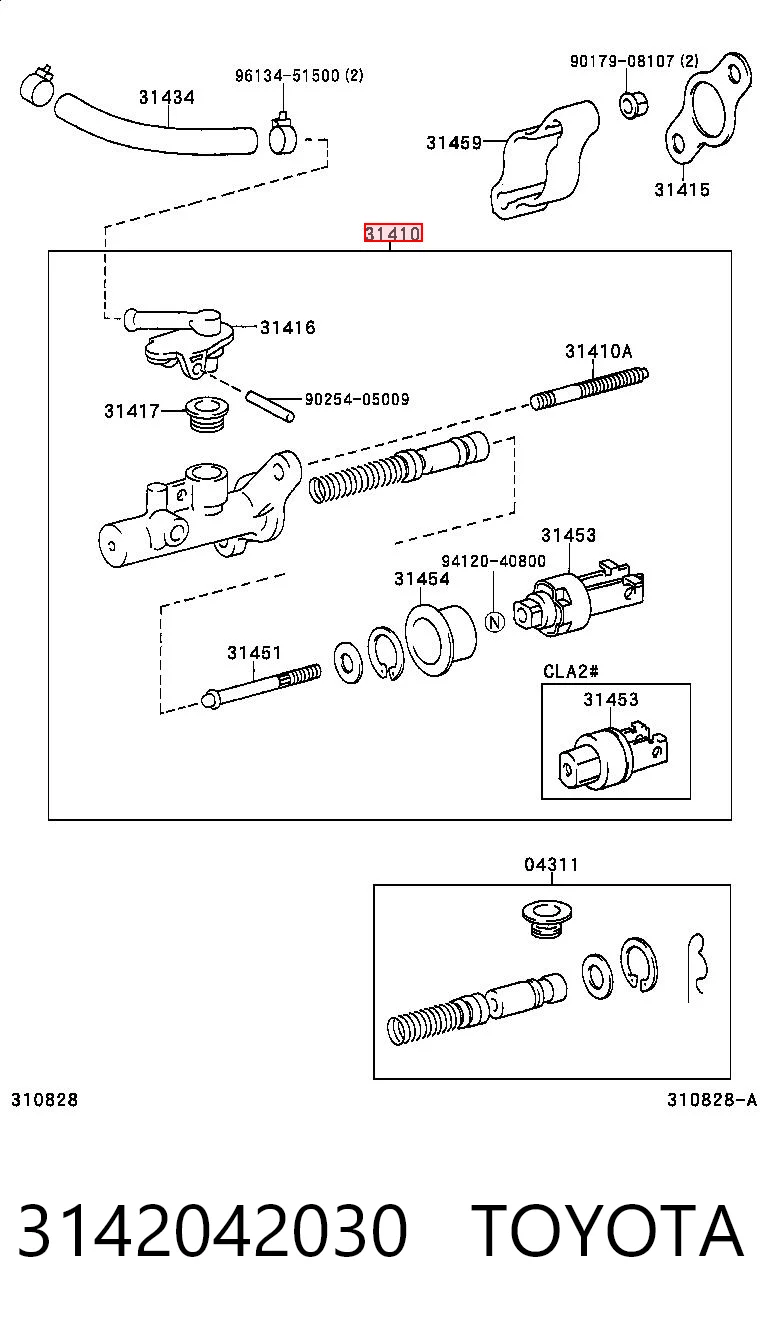 ГЦЗ Aisin AISCMT146 ціна, від 45.44 USD