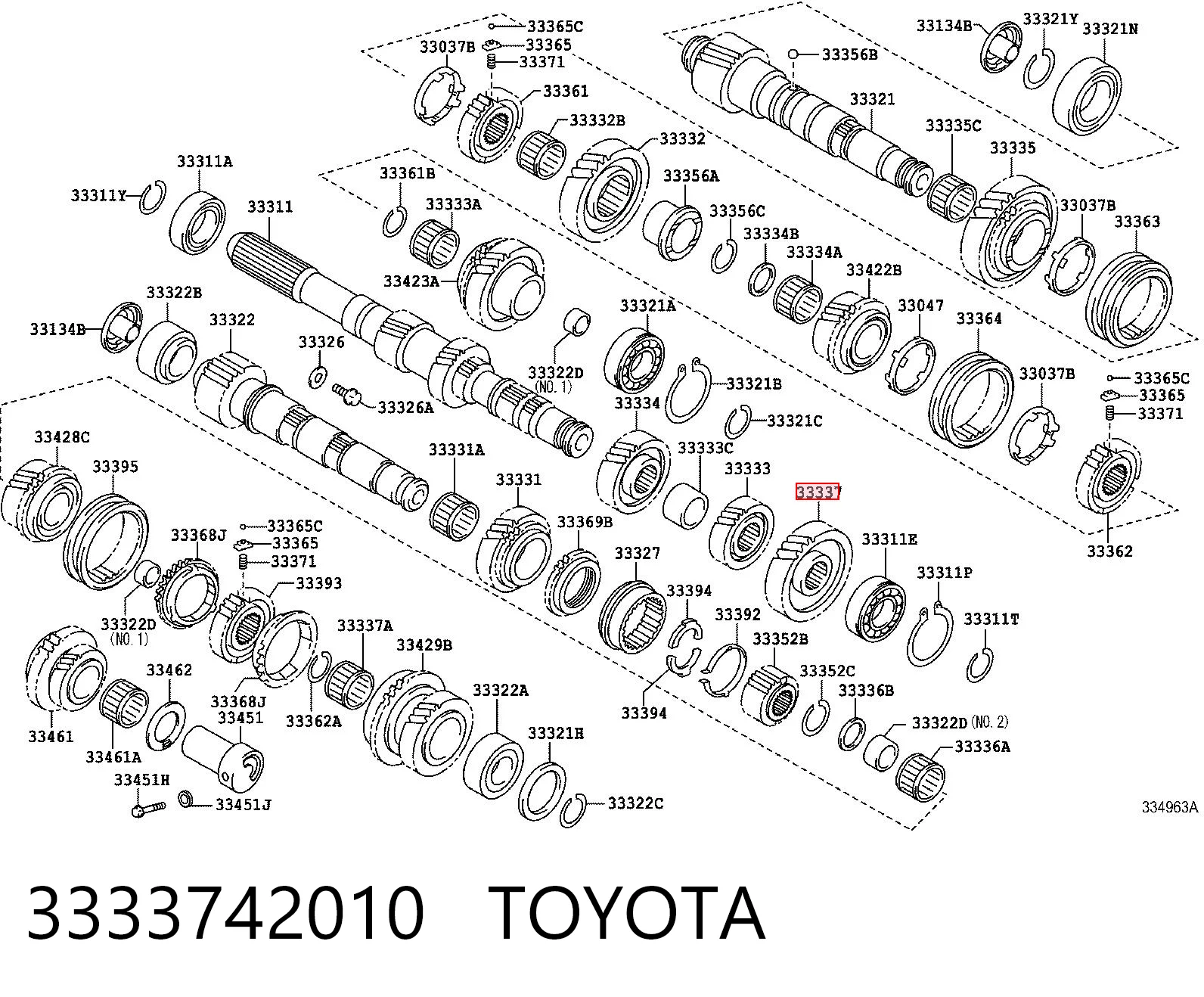 3333742010 Toyota