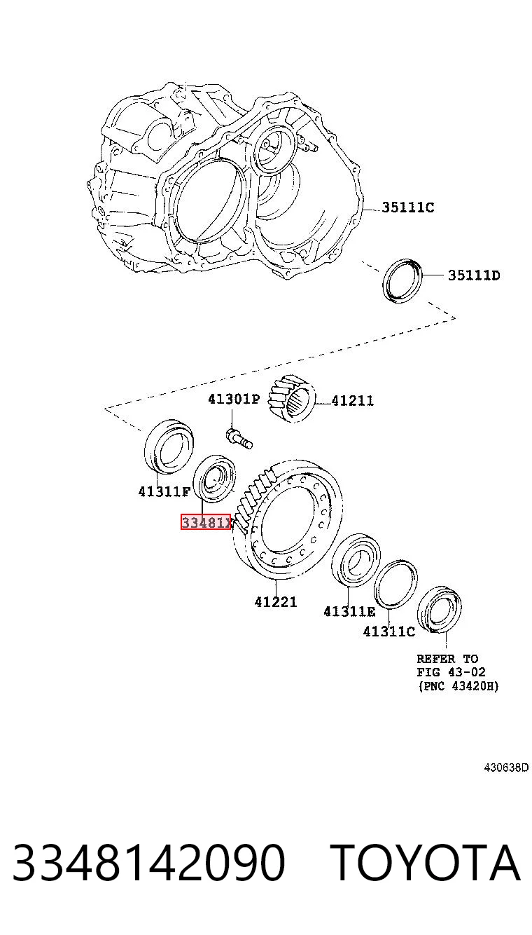 3348142090 Toyota