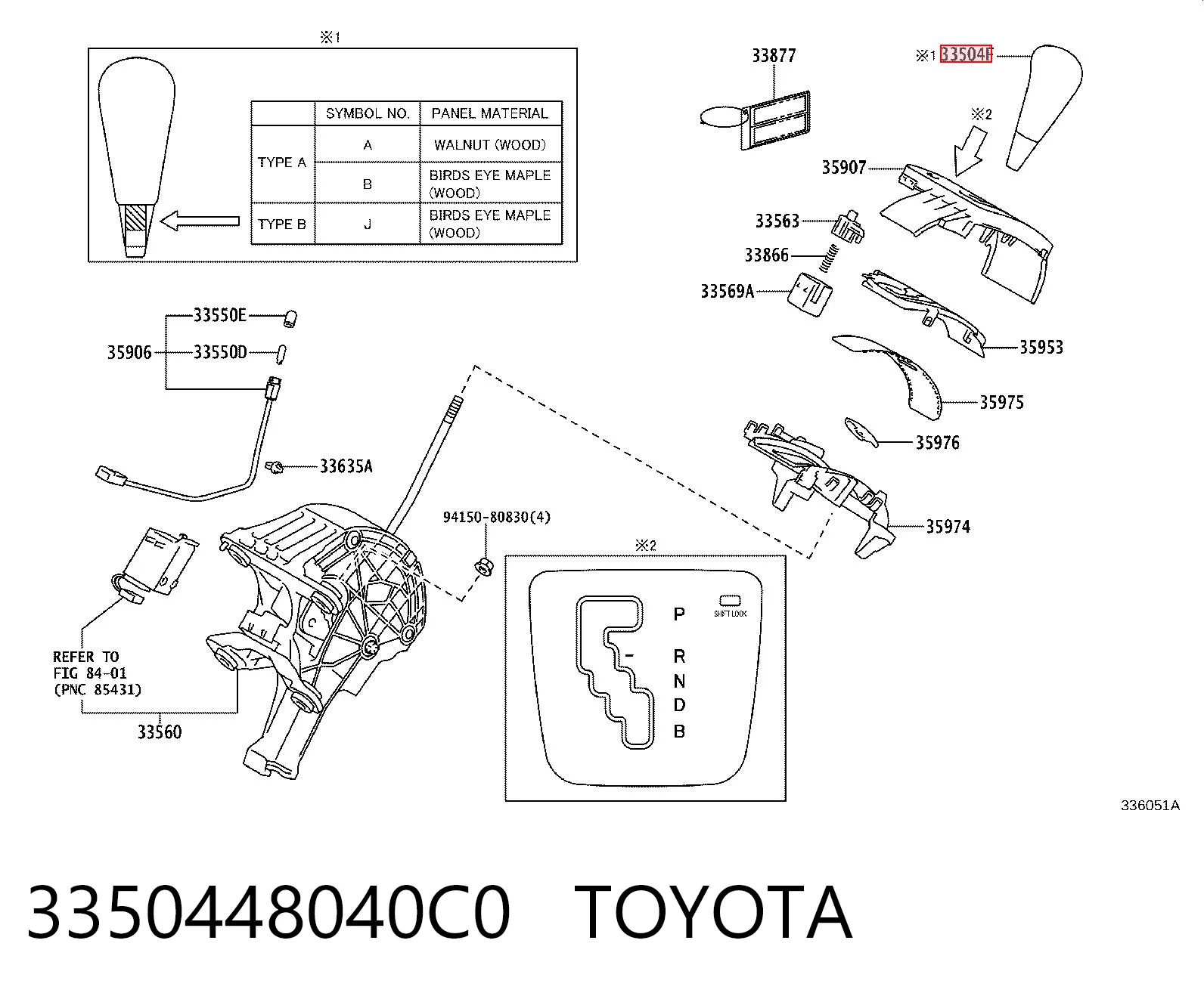3350448040C0 Toyota 