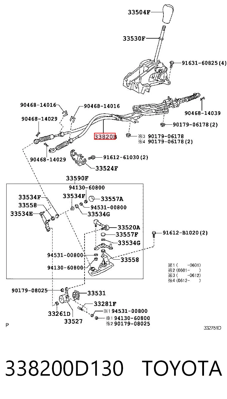 338200D130 Toyota
