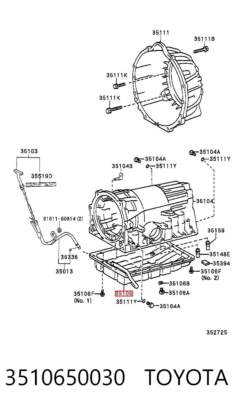 3510650030 Toyota