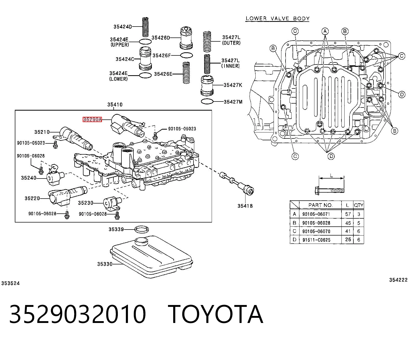 3529032010 Toyota 