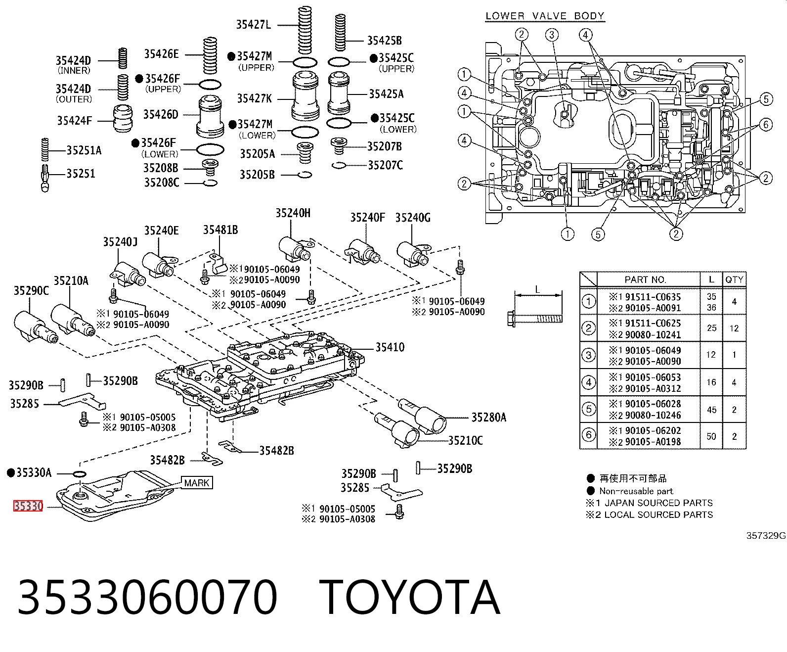 3533060070 Toyota Масло в коробку автомат