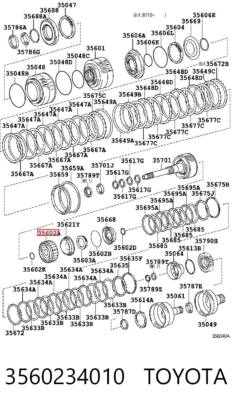 3560234010 Toyota 