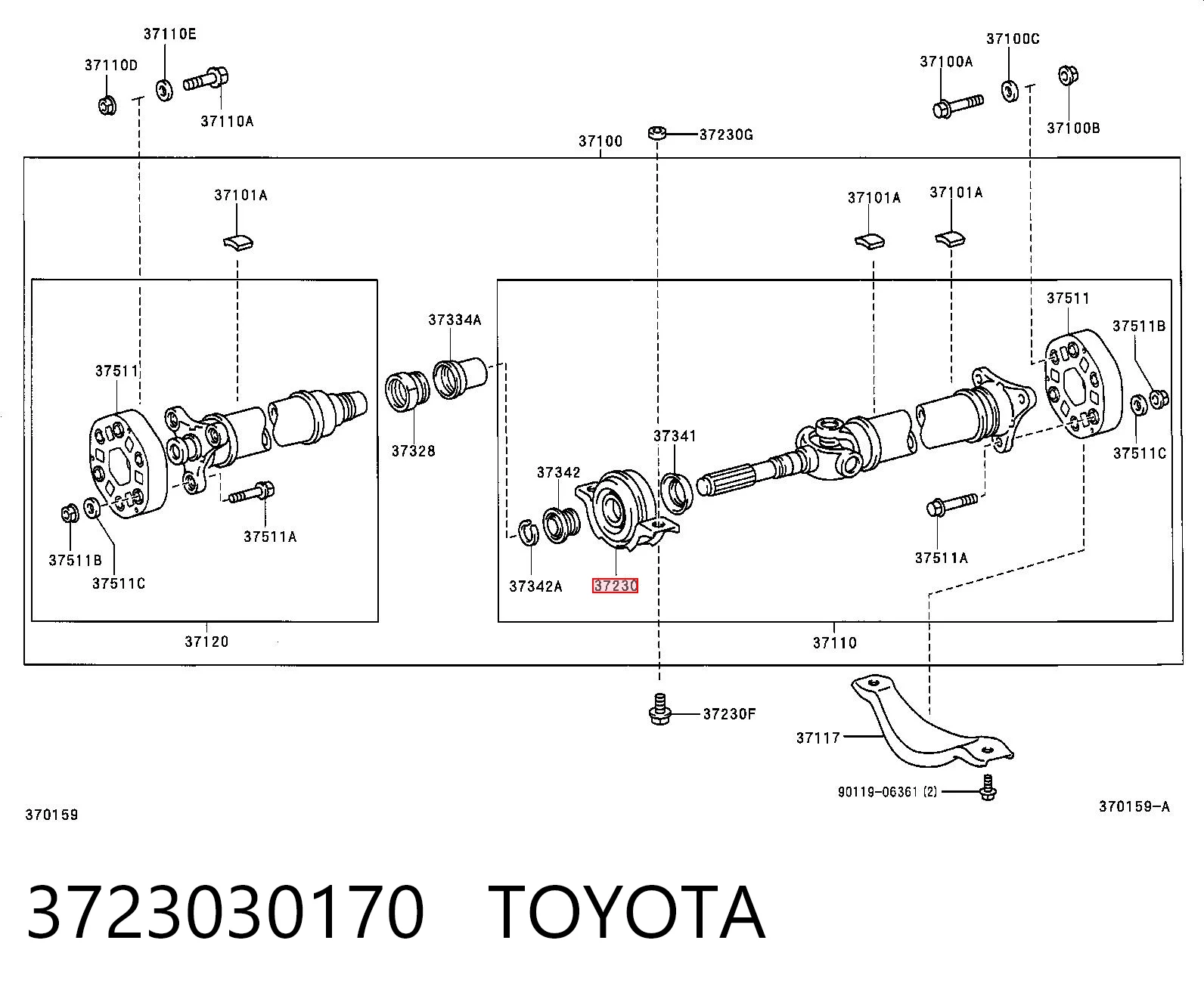 HB1007 Timken Підвісний підшипник карданного валу