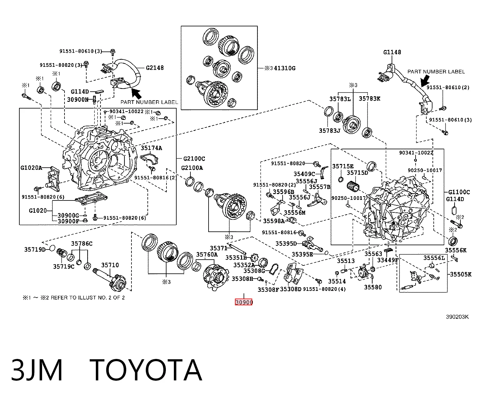 3JM Toyota Автоматична коробка передач