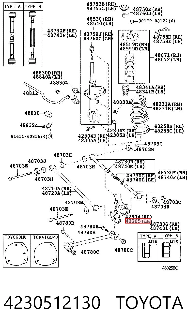 4230512130 Toyota