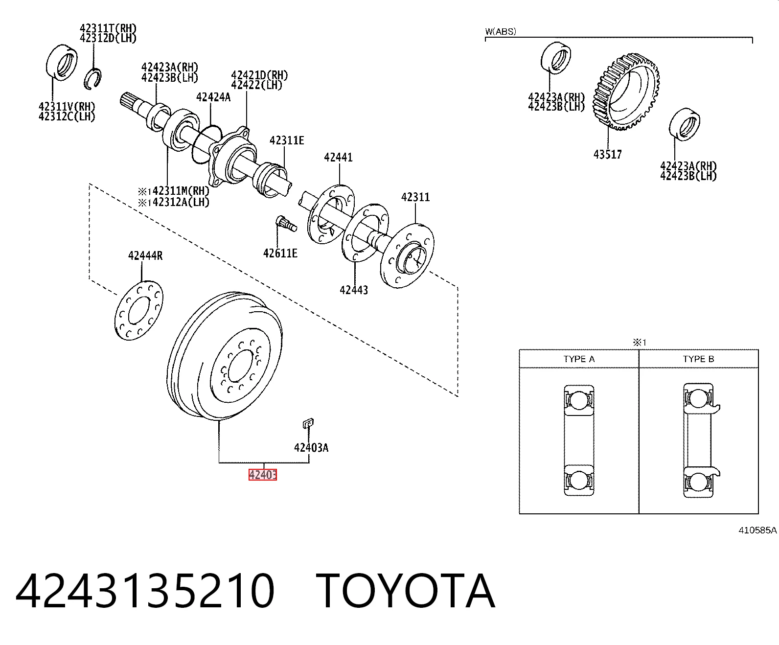 Барабан гальмівний задній Mercedes A3554230301 ціна, від 52.04 USD