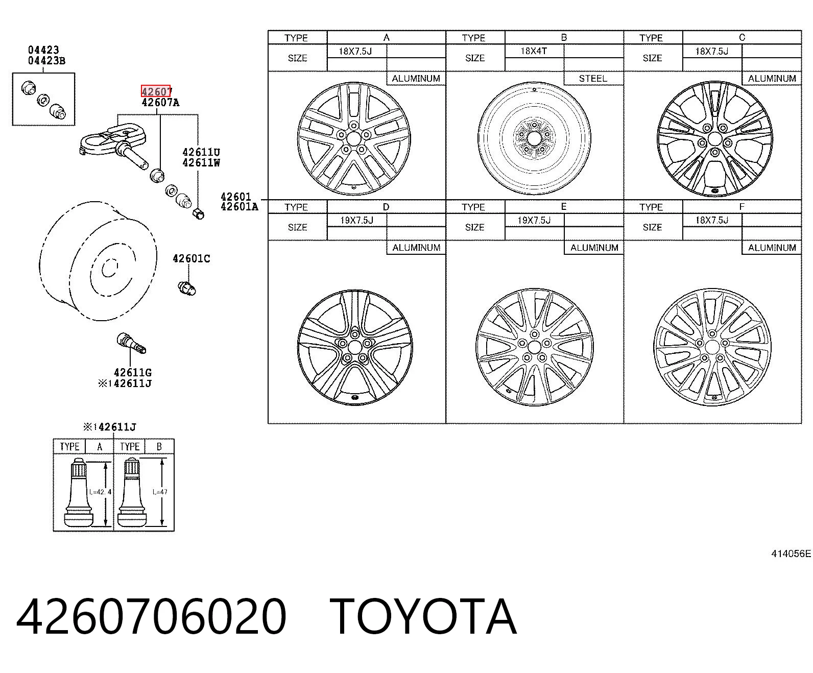 Купити TPM151RA Ultra Power Датчик контролю тиску в шинах