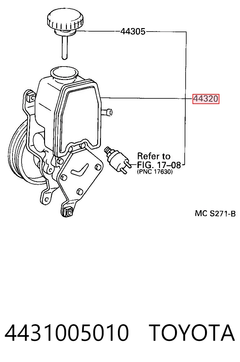 Насос ГУР P1402 Reikanen