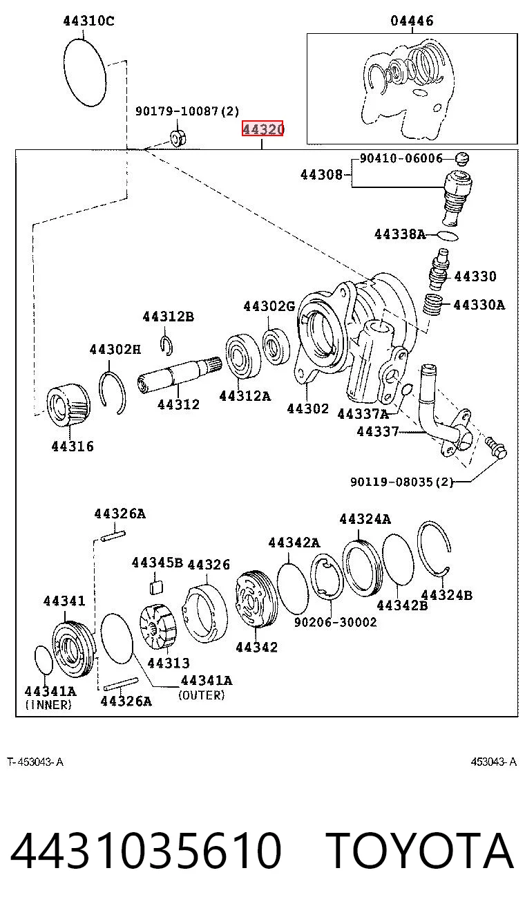 Купити 33145223 AND Насос гідравліки