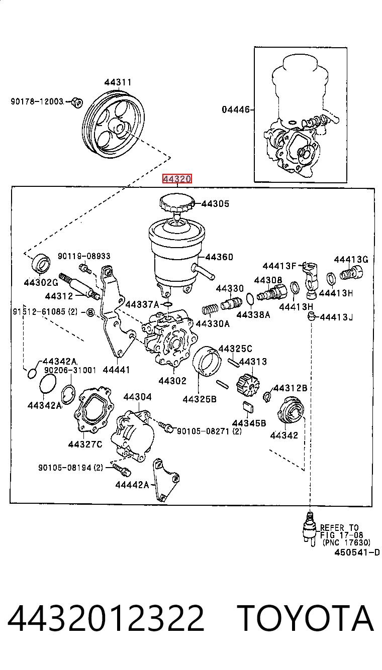 Насос ГУР S5081002 Polcar