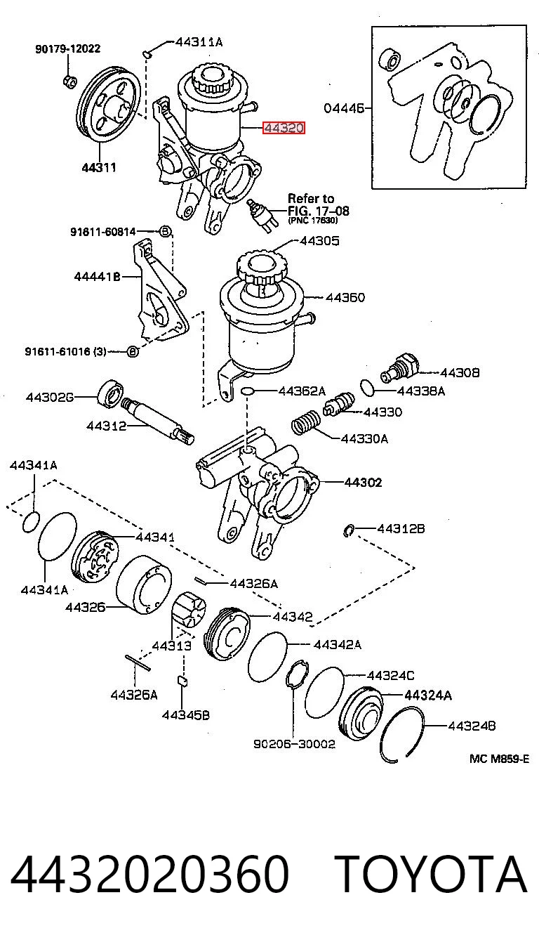 Купити P1249 Motorherz Насос гідравліки