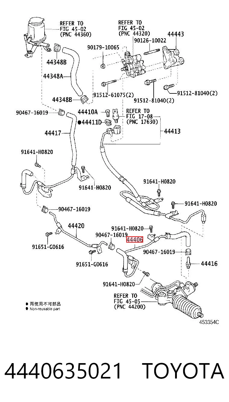 4440635021 Toyota 