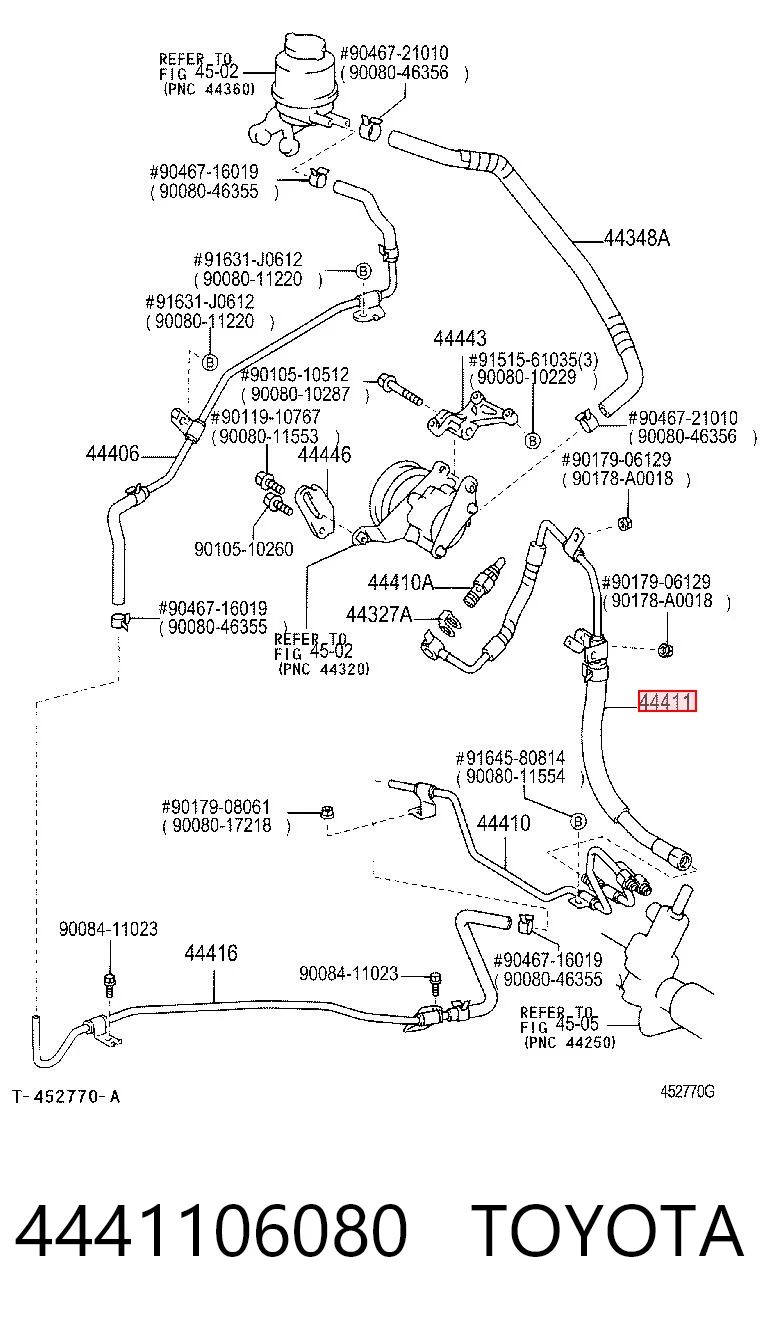 4441106080 Toyota 