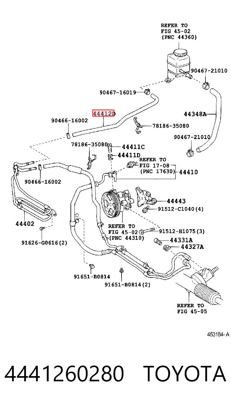4441260280 Toyota 
