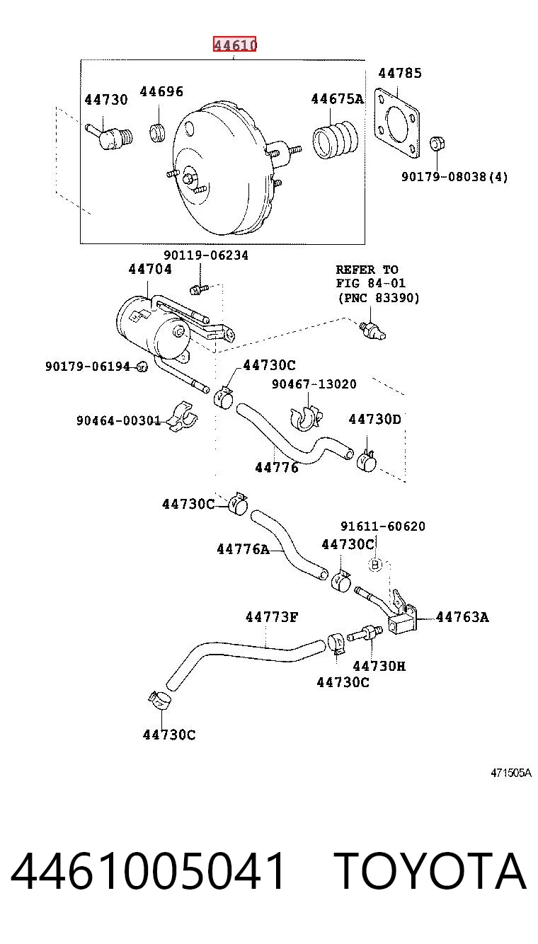 4461005041 Toyota